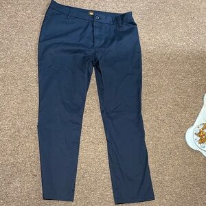 Lee Women's Dark Blue Straight Leg Pants